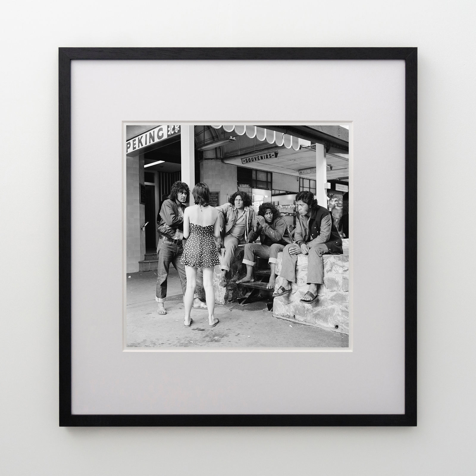 Ans Westra, Cuba Street, Wellington, 1974