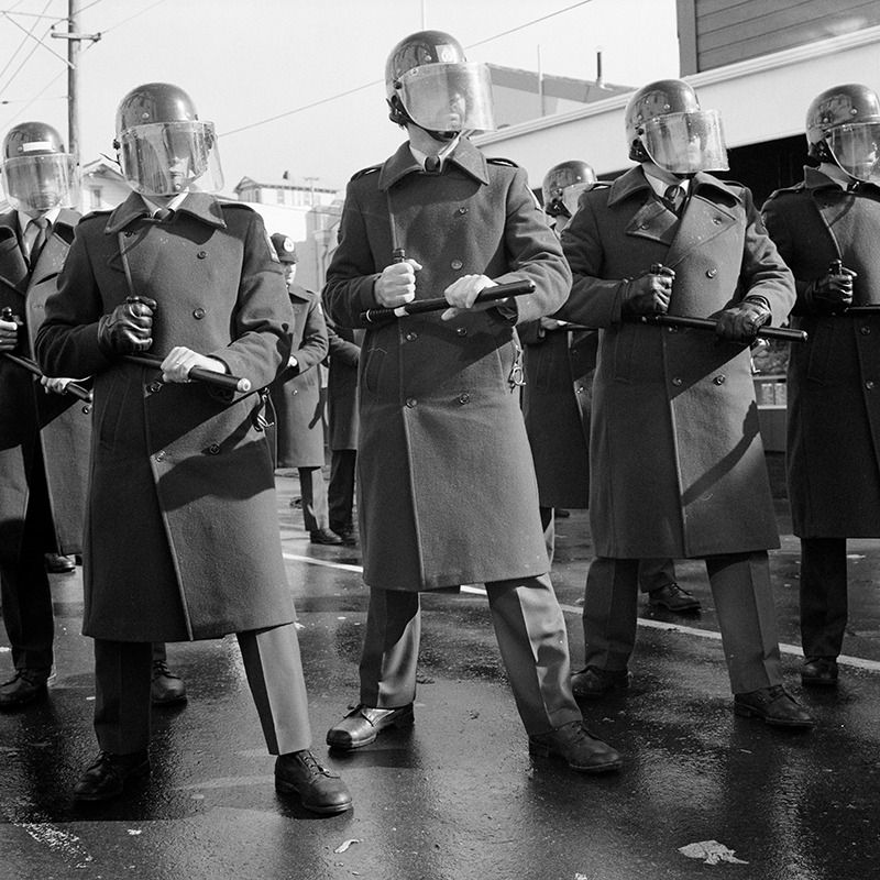 Ans Westra, Springbok Protest, Wellington, 1981
