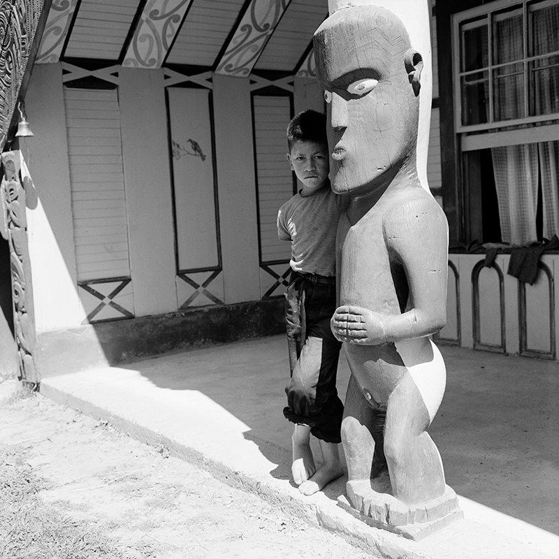 Ans Westra, Koroniti Pa, Whanganui River, 1961