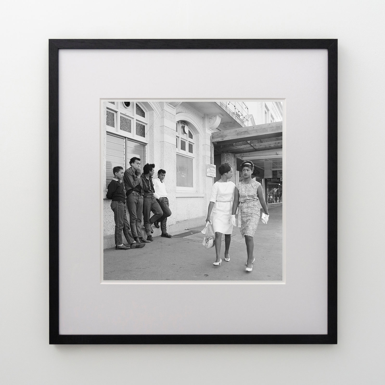 Ans Westra, Main Street, Wairoa, 1963