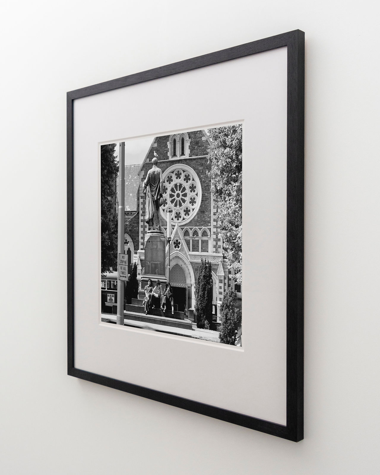 Ans Westra, Cathedral Square, Christchurch, 1971