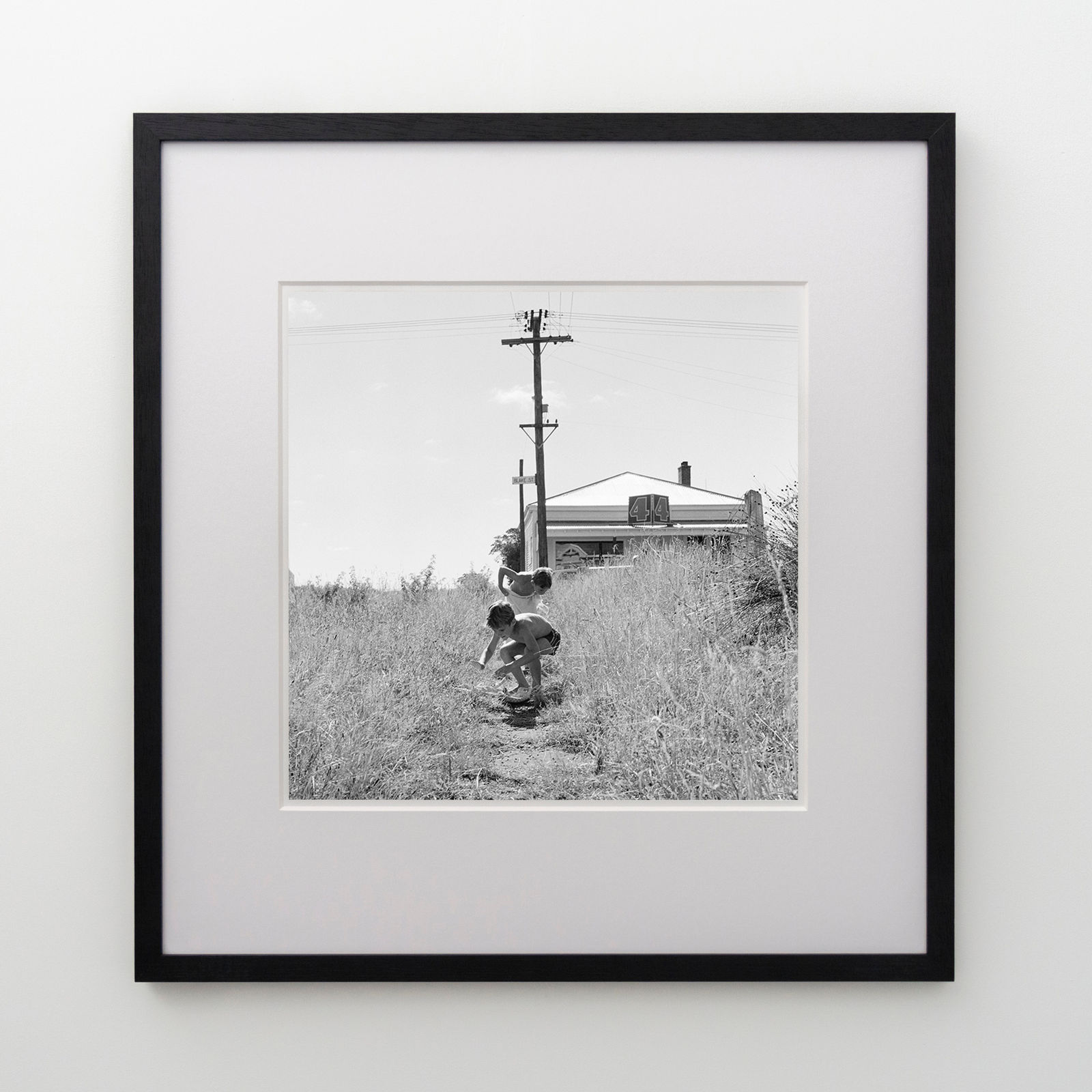 Ans Westra, Catching Crickets, Hokitika, 1971