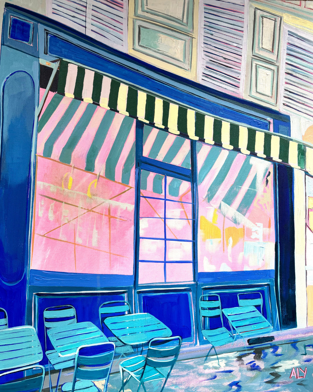 Aly Rosenzweig, Paris Cafe