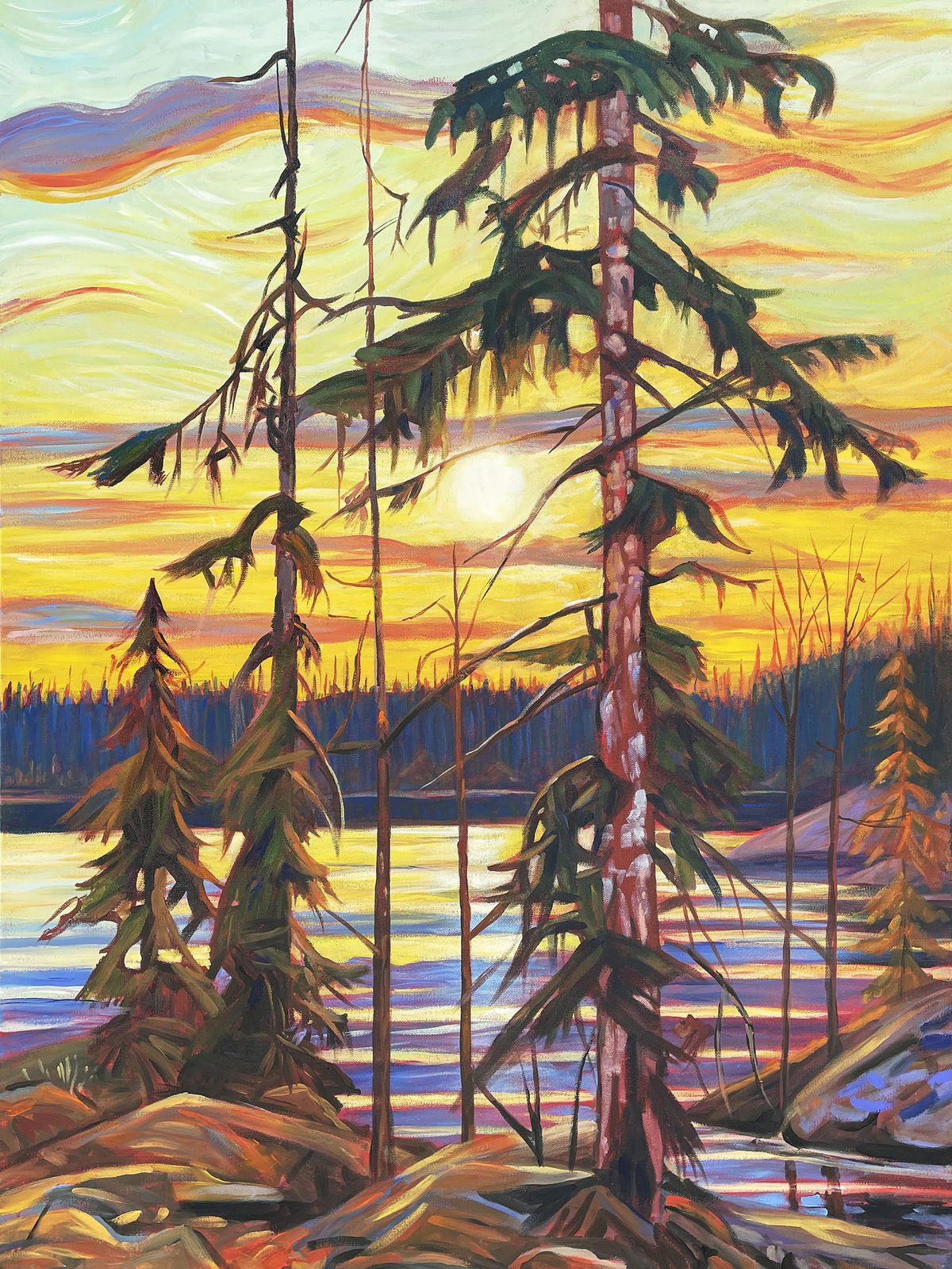 Lee Munn, The Sun was Pushin' Through