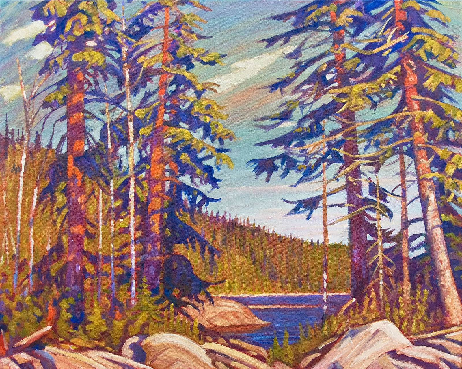 Lee Munn, Overhanging Trees