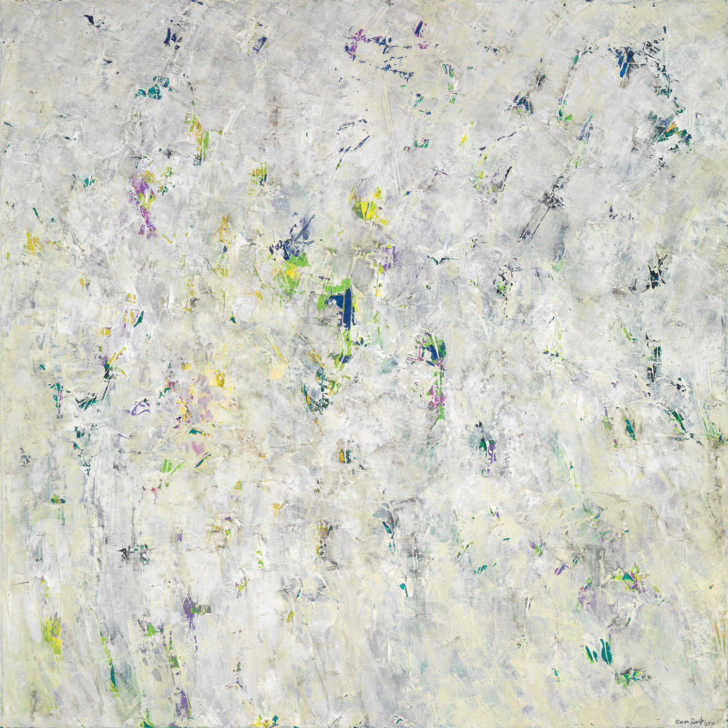 Susan Swartz, Contemplation in Square 4, 2014