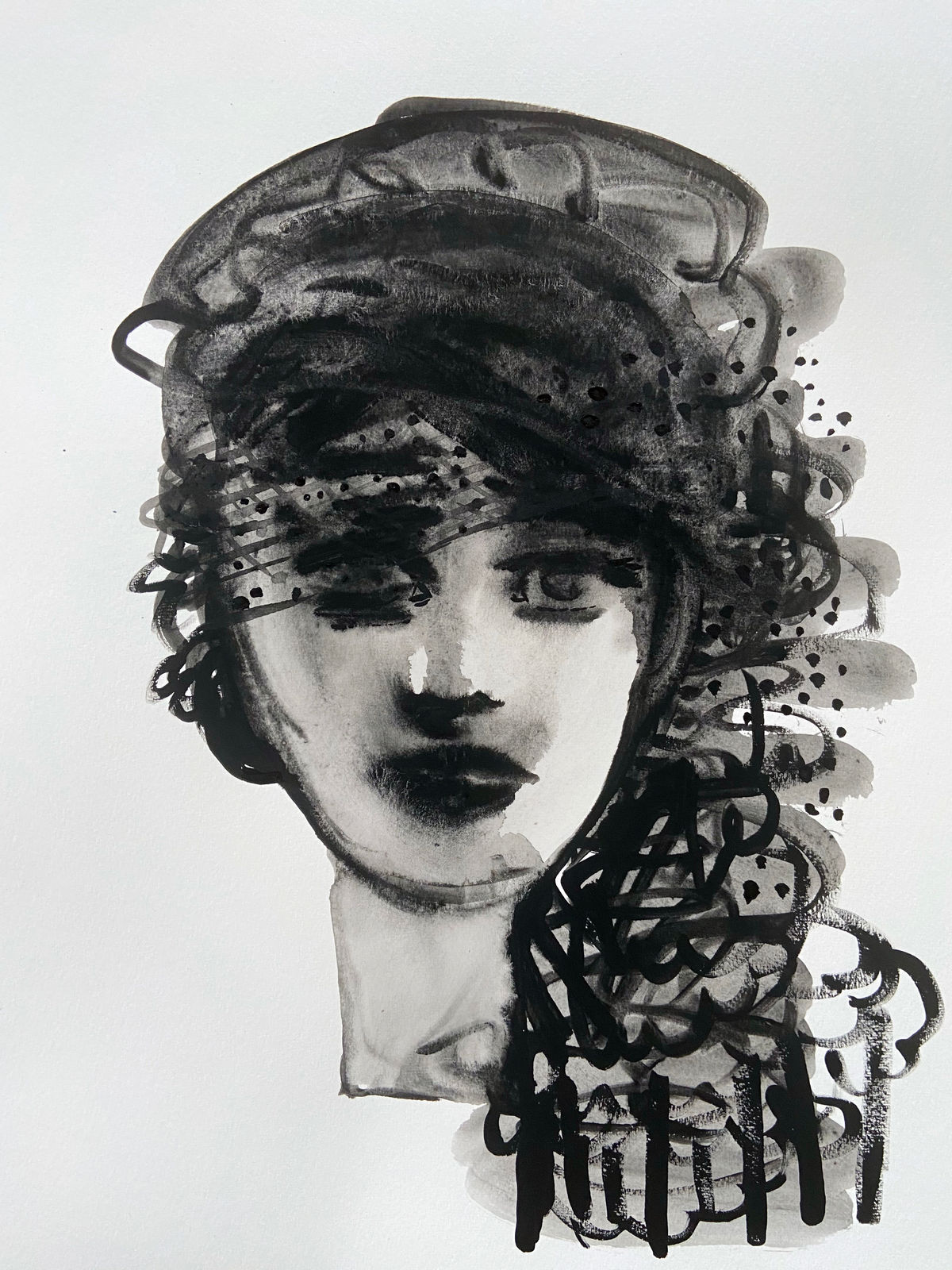 Suzy Spence, Dotted Veil, 2020