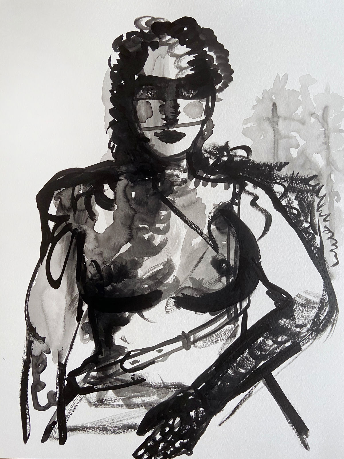 Suzy Spence, Untitled (Masked), 2020