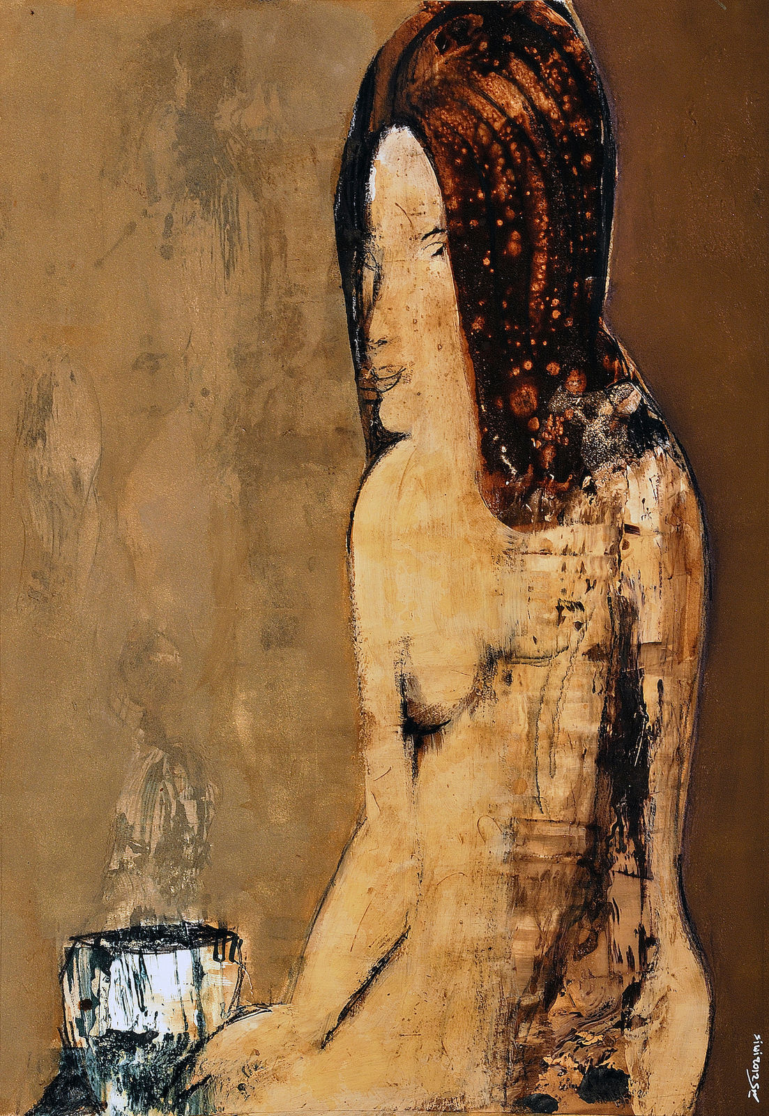 Adel El Siwi, Seated Women, 2012