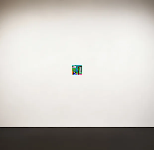 Nasser Almulhim Dreams Will be True 5, 2023 Acrylic on board 30 x 30 cm 11 3/4 x 11 3/4 in (C00938)