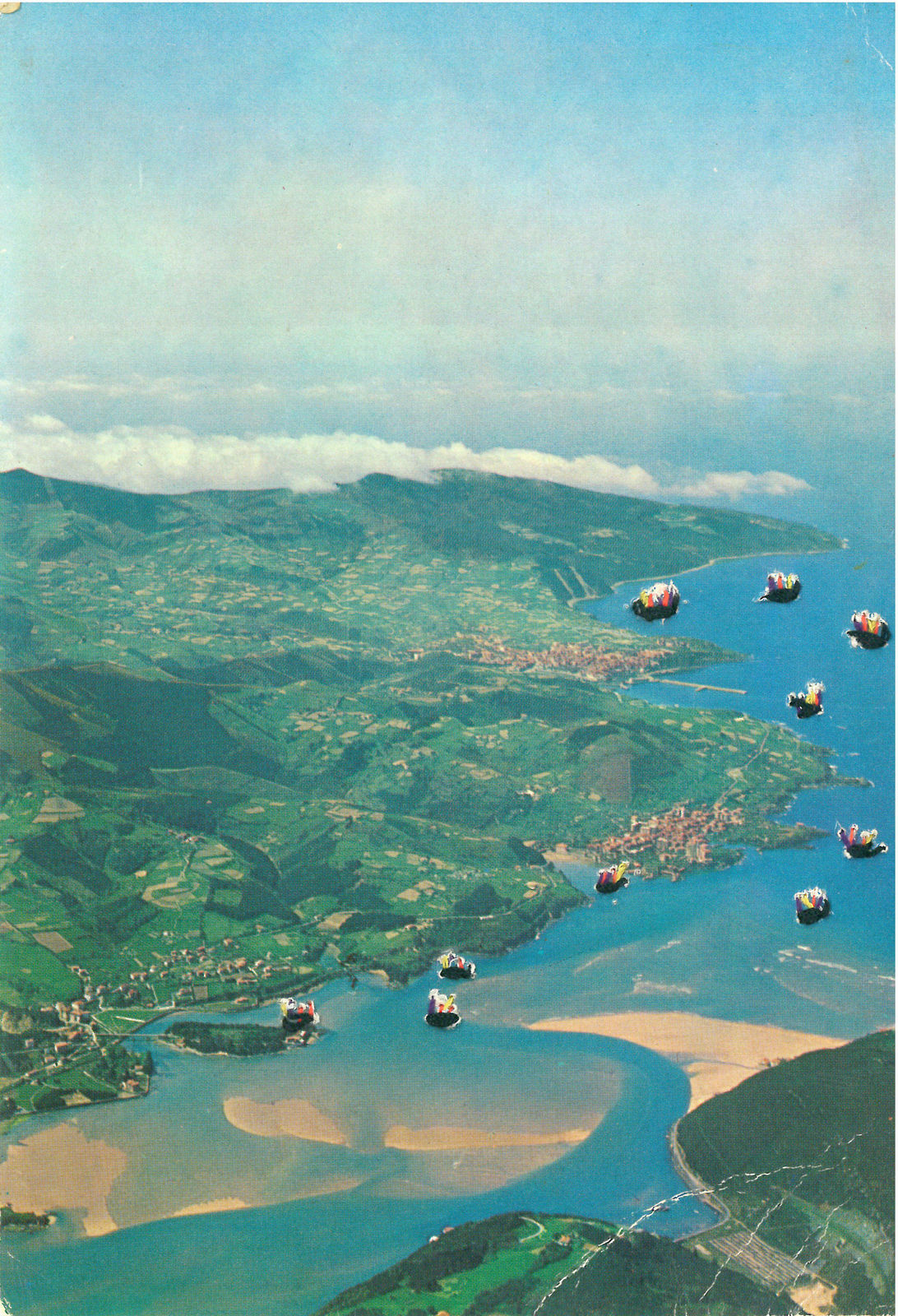 Aya Haidar, #2 Wish You Were Here Series, Postcard Collection 5, 2016