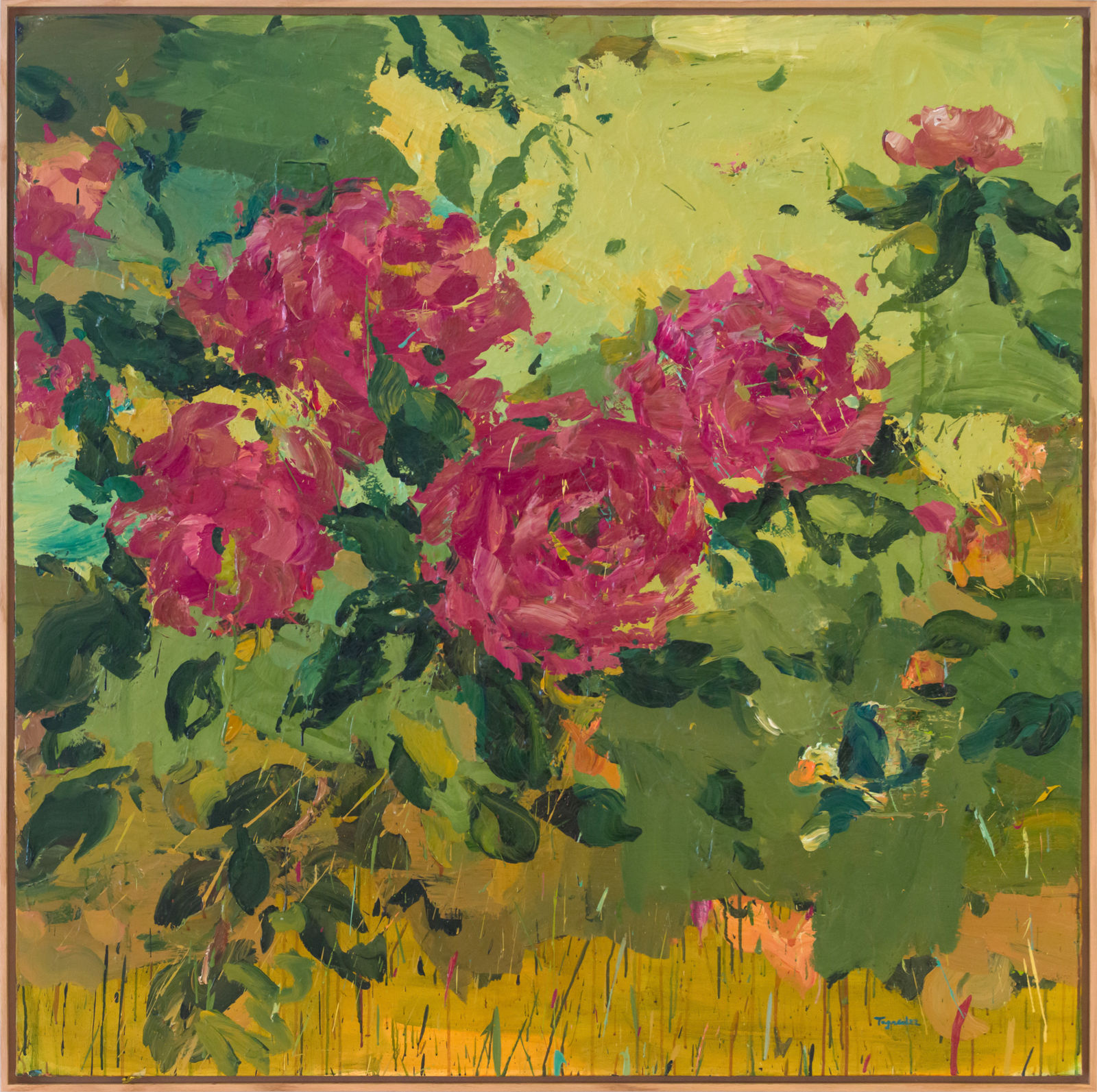 Tagreed Darghouth, From the series: "To My Father, From Van Gogh’s Bouquets, 1 , 2022