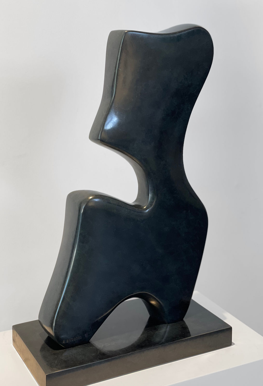 Alfred Basbous, Seated Figure , 1981