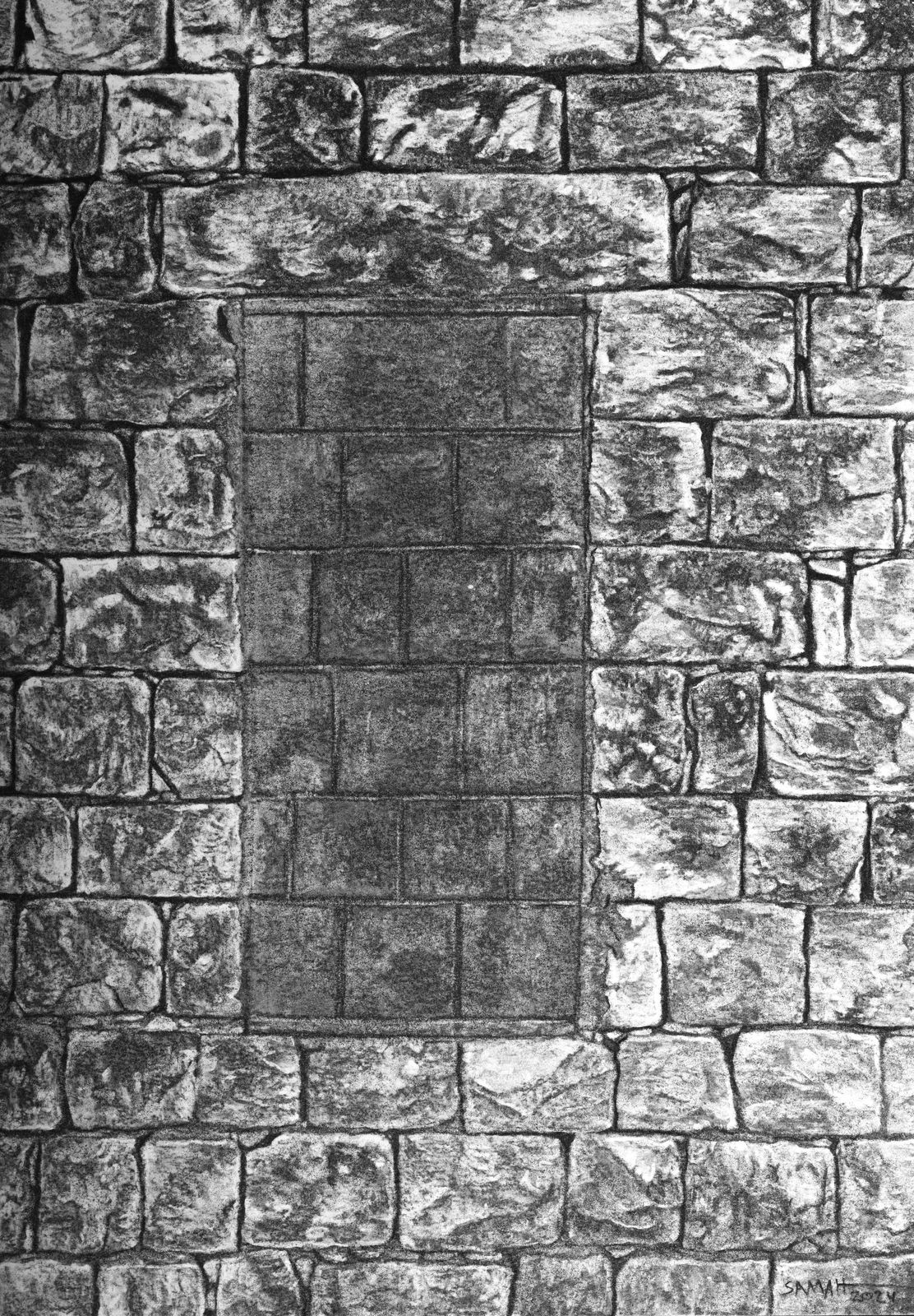 Samah Shihadi, Abandoned house, 2024