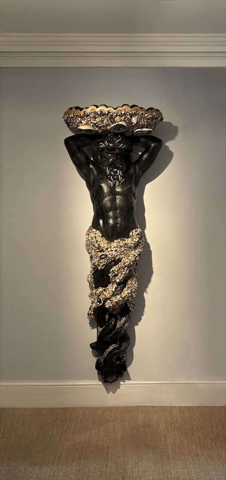 Anthony Redmile, 'Neptune' Monumental Wall Sculpture, c. 1975