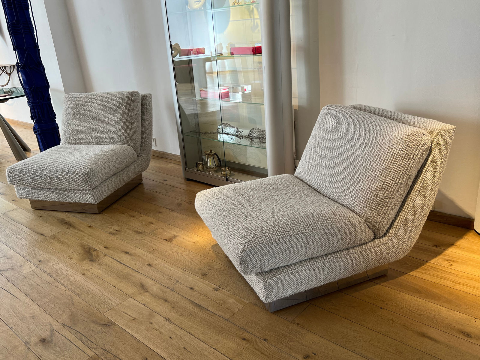 Jacques Charpentier, 'California' Pair of Chairs, 1970s