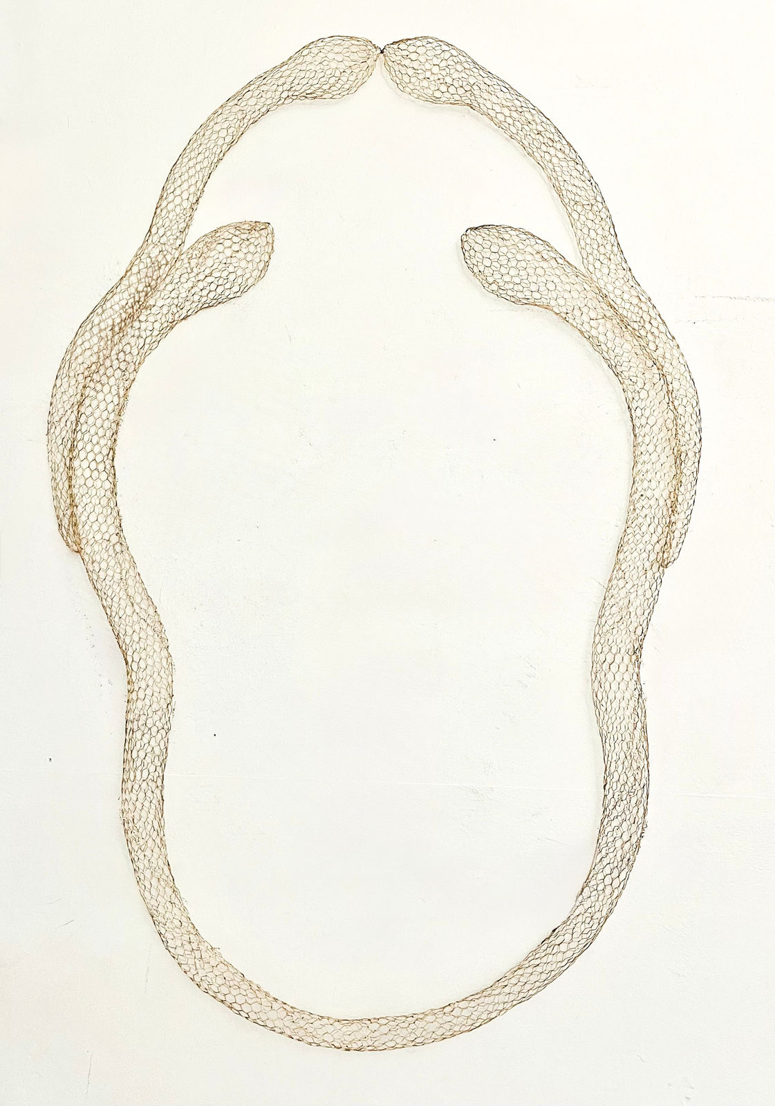 Benedetta Mori Ubaldini, Double Snake Sculptural Frame, 2025