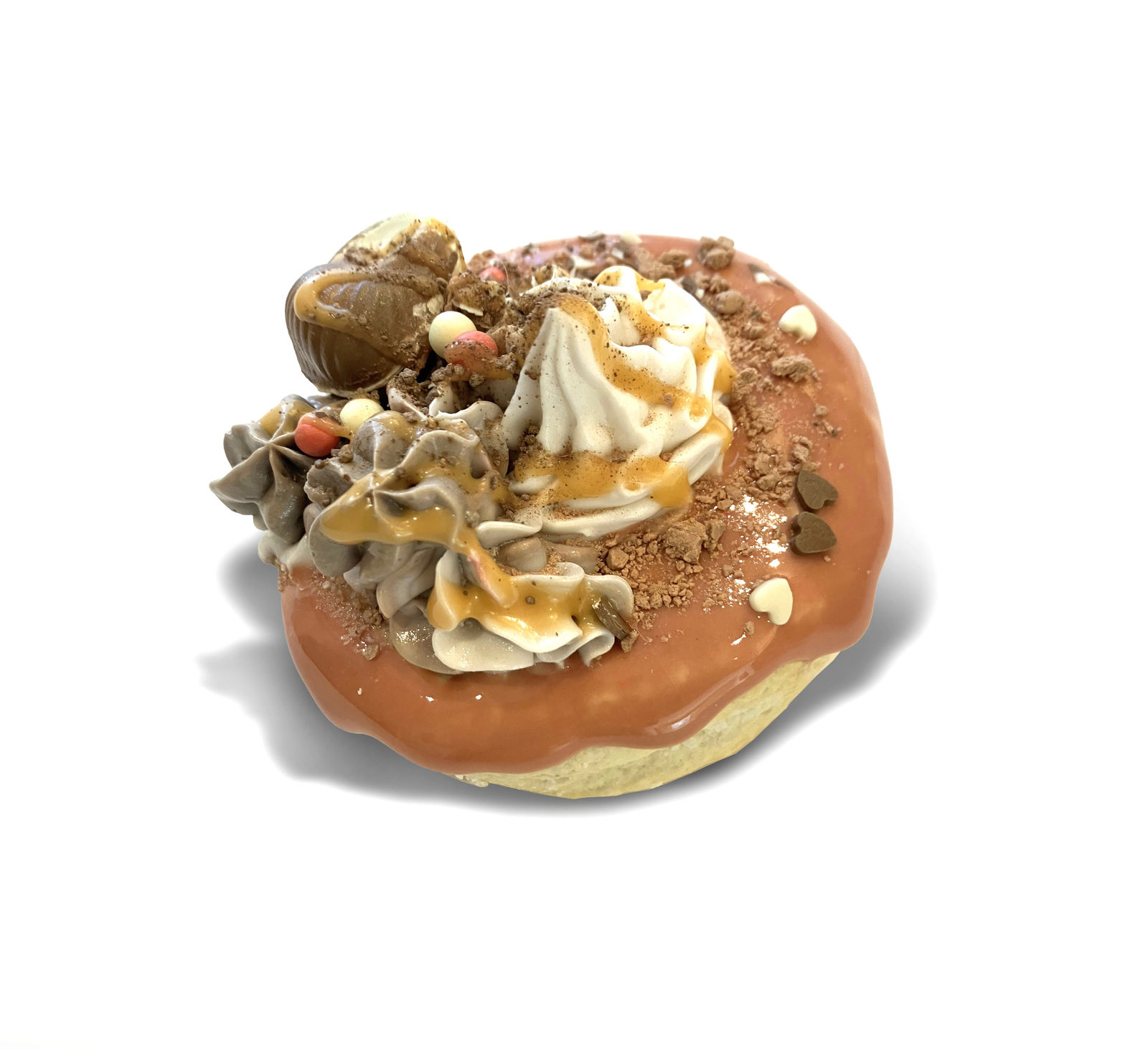 Anna Barlow, Pumpkin Spice Doughnut Sculpture 4, 2025