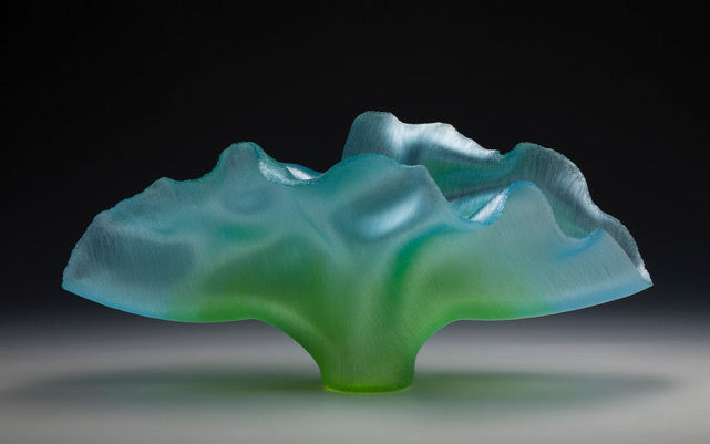 Toots Zynsky, 'Ondeggiare' Glass Sculpture, 2016