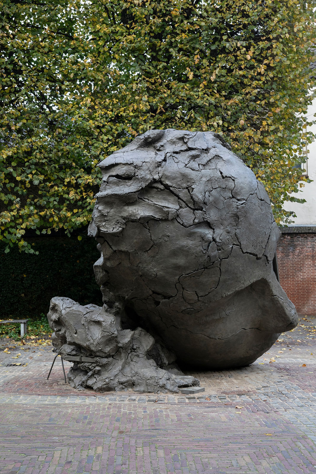 Mark Mander sculpture at Noordbrabants Museum, Netherlands