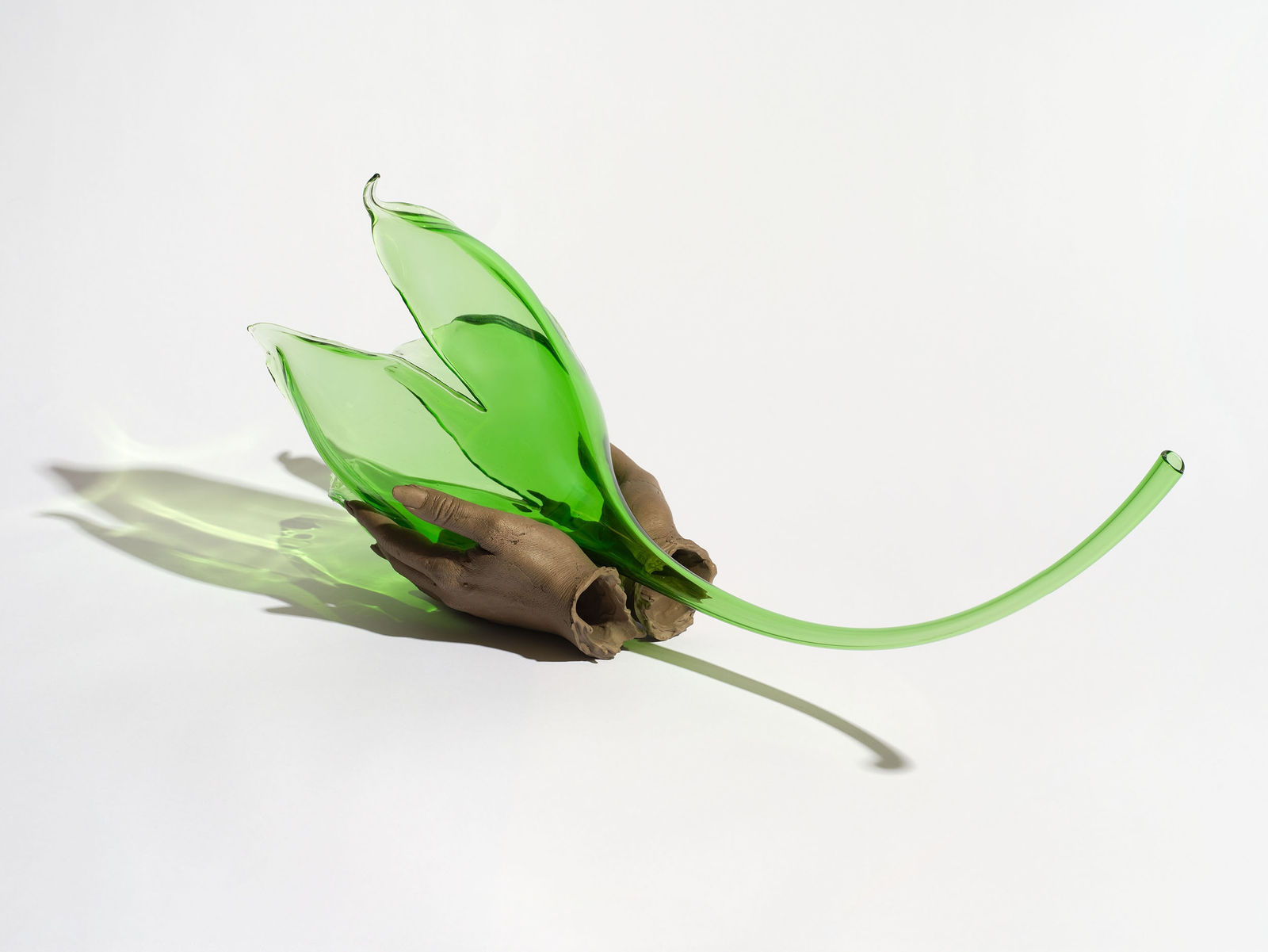 Kelly Akashi glass sculpture.