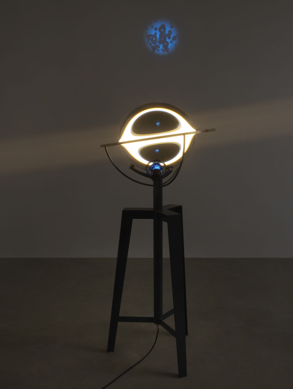 Olafur eliasson tripod with crystal spheres