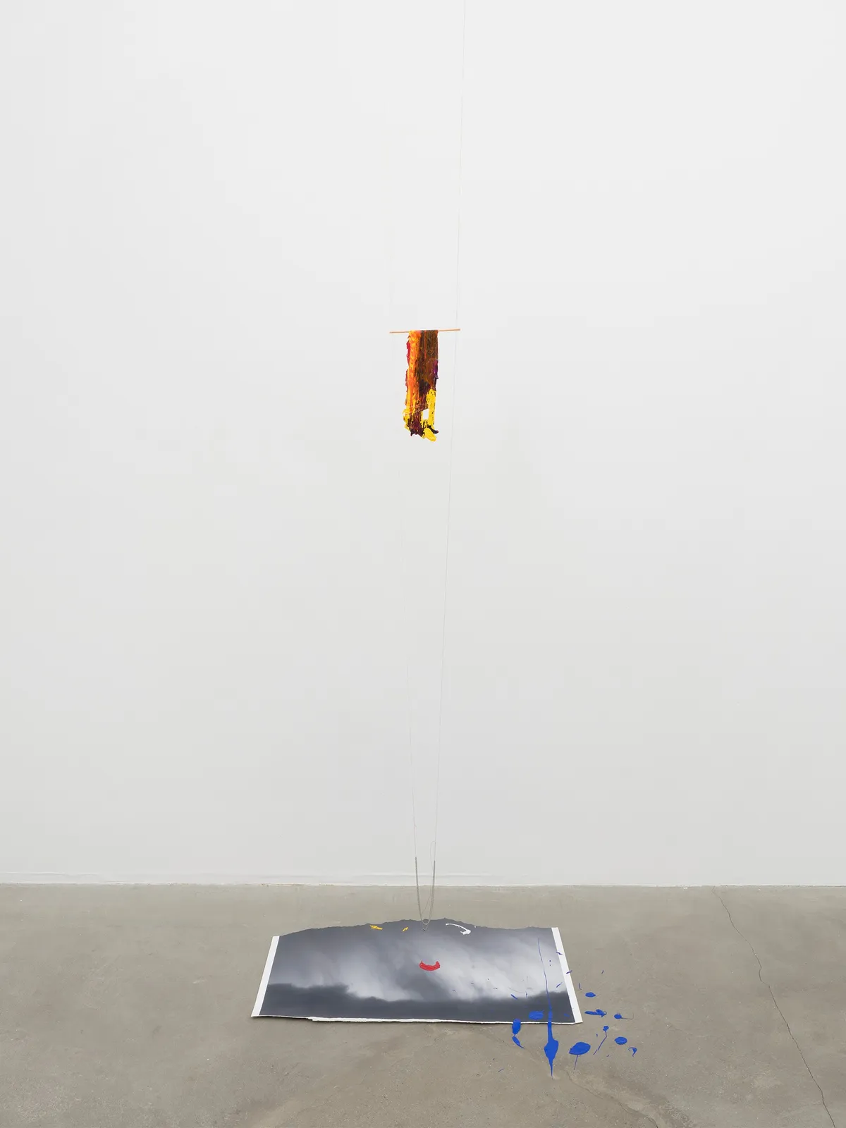 Image of Storm with Paint Hanging (Fragment Series).