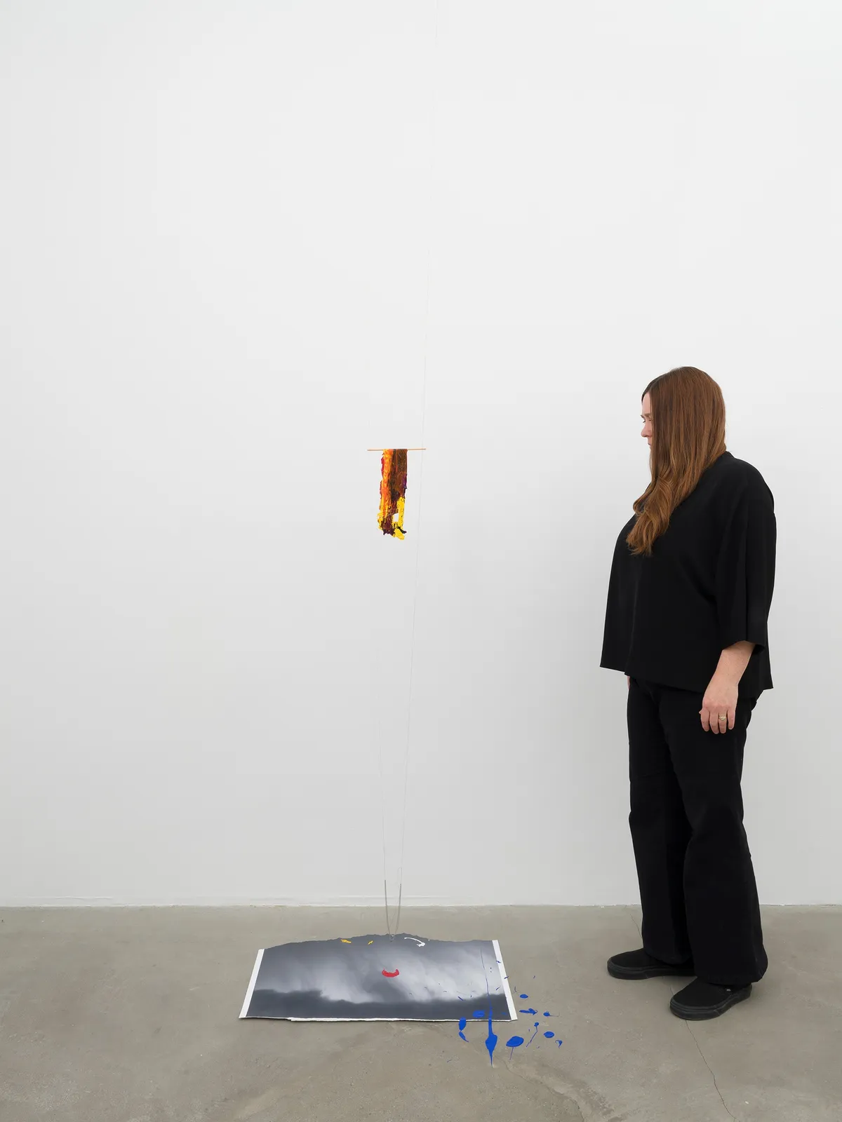 Image of Storm with Paint Hanging (Fragment Series).