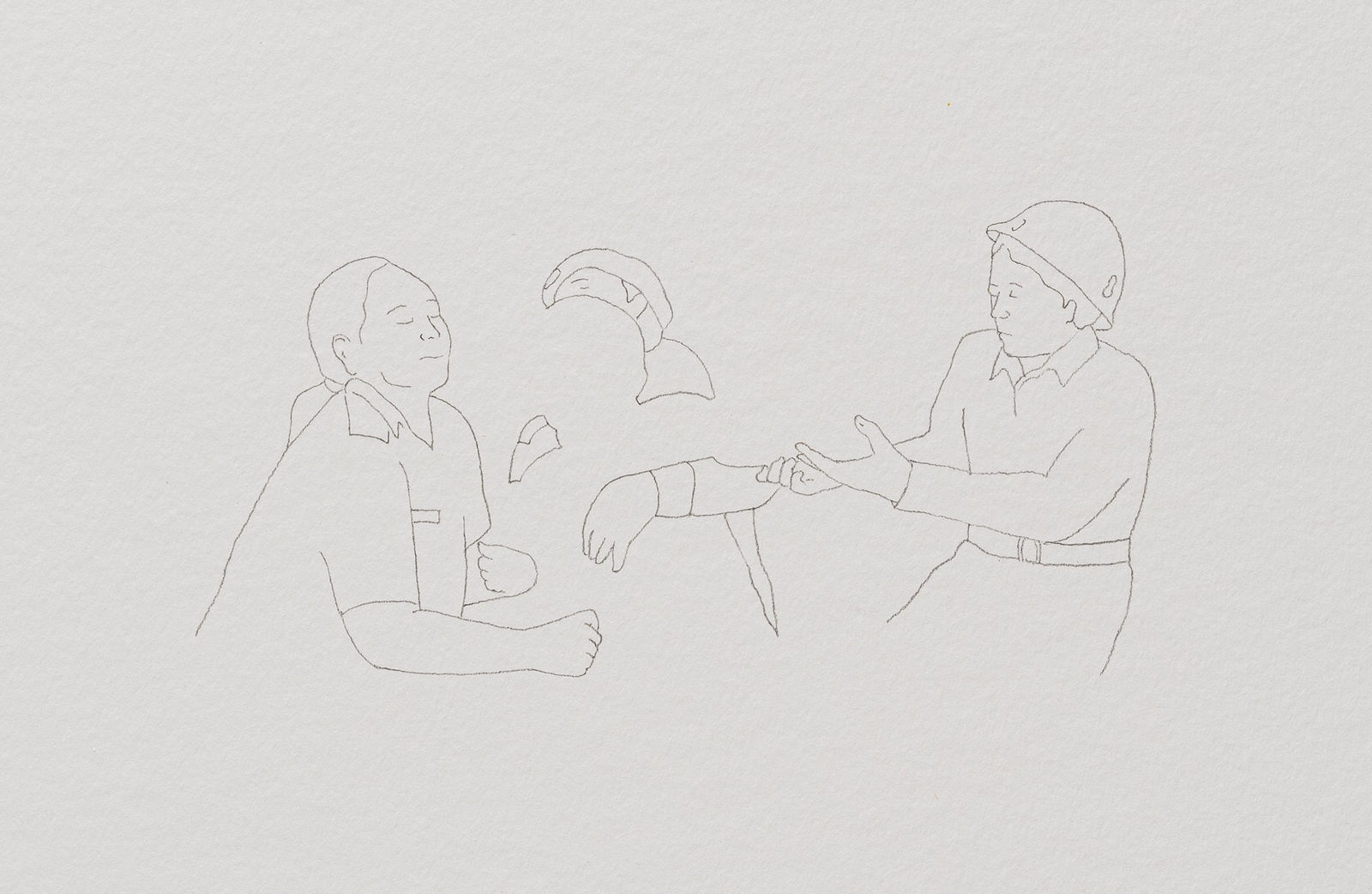 Image of Untitled (From Nothing will go on Record Series).