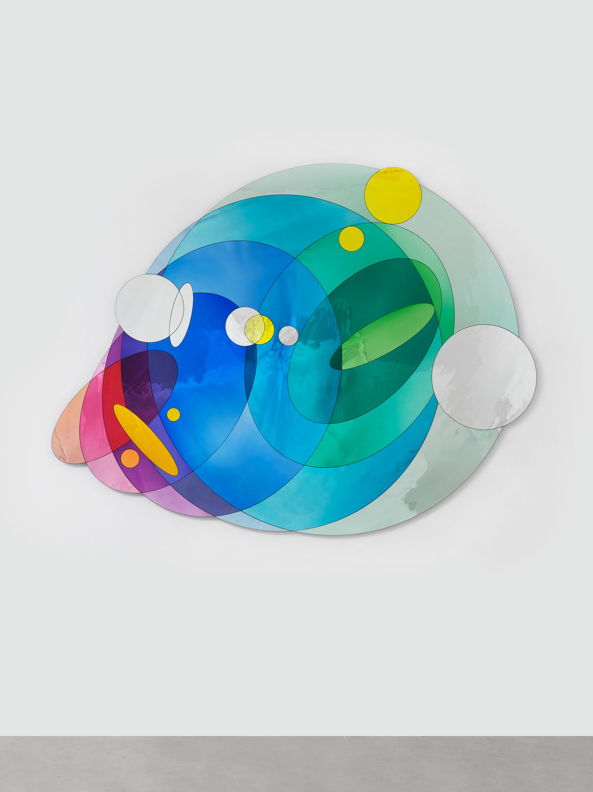 Image of The ocean surface flare.