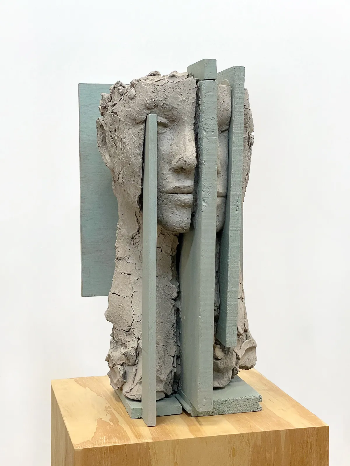 Mark Mander's head sculpture