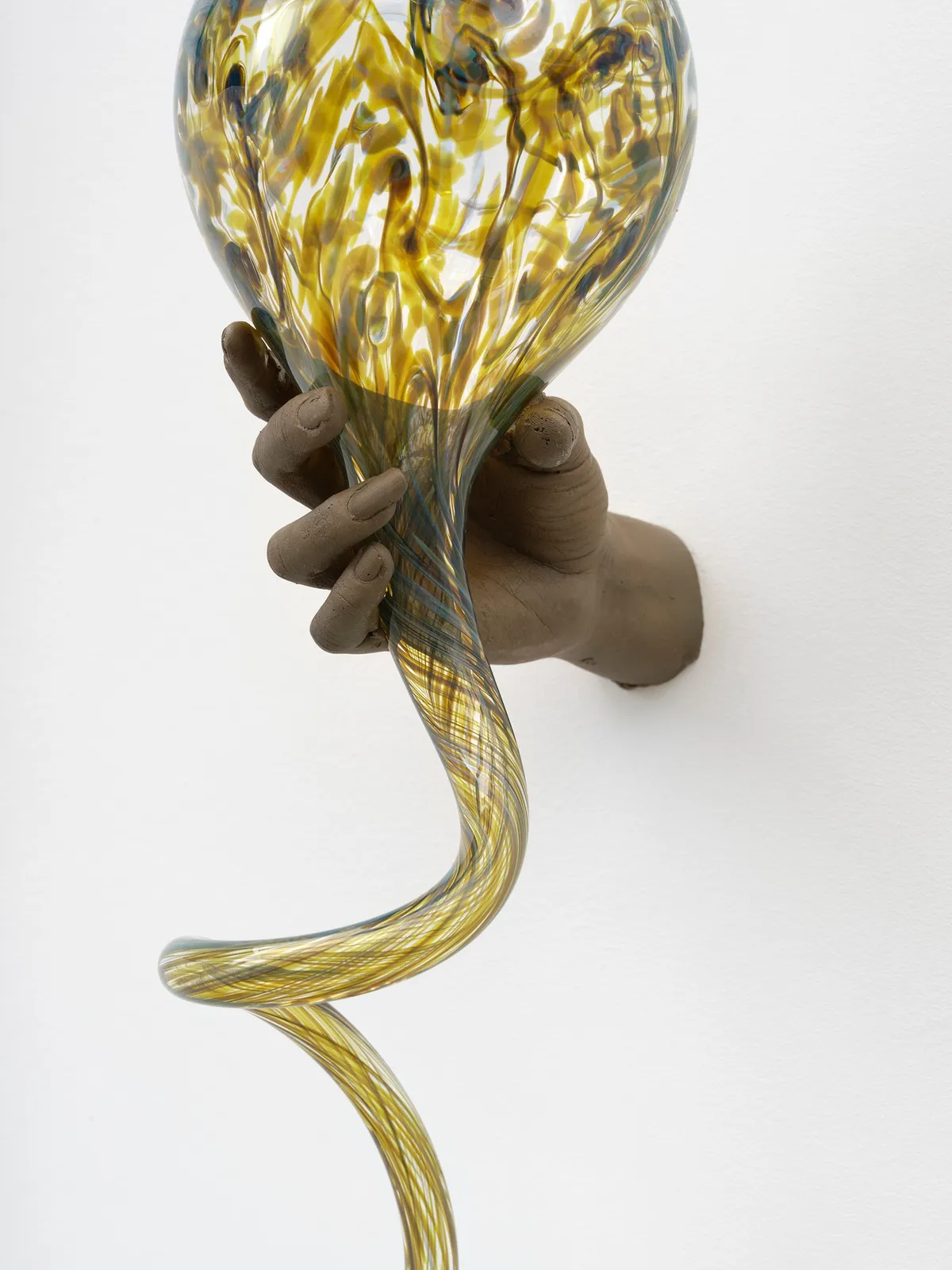 Kelly Akashi's sculpture