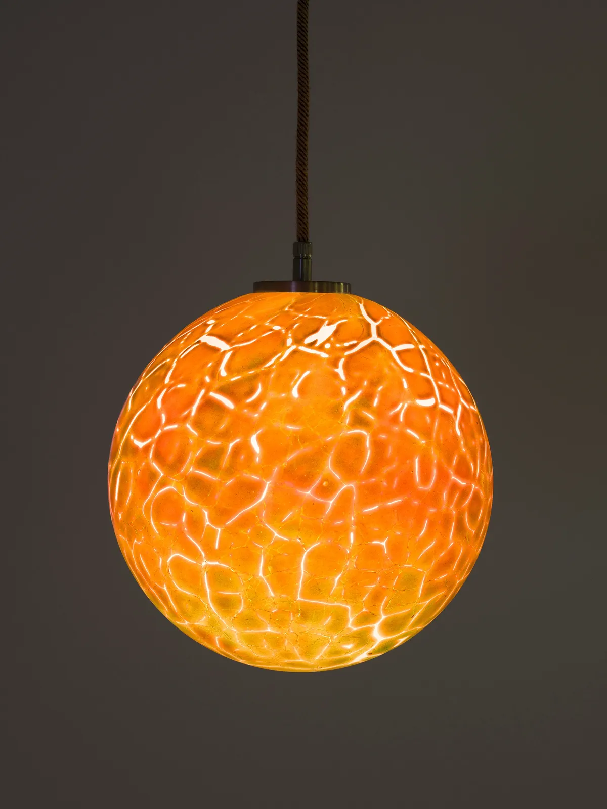 Slavs and Tatars lamp turned on