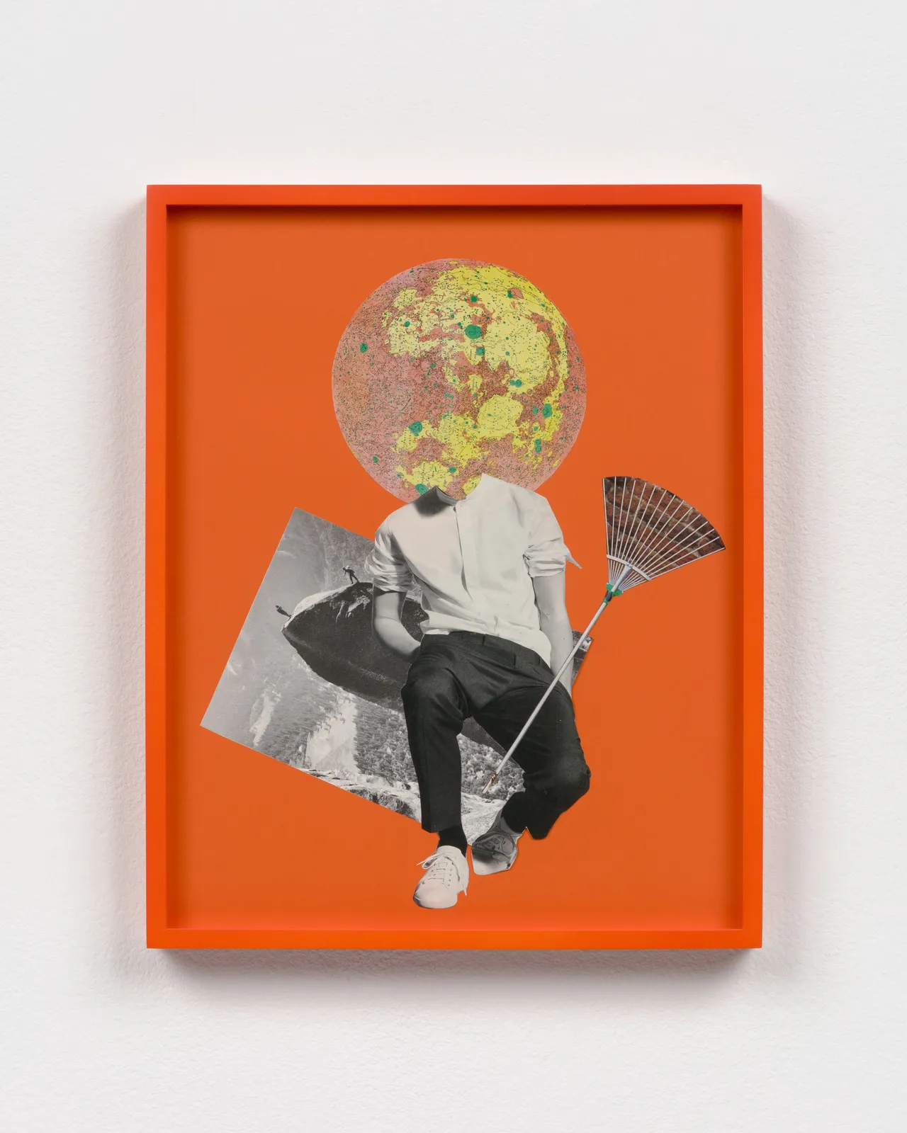 Image of Catachresis on paper #59 (the teeth of the rake, the foot of the mountain, the face of the moon, the tongue of the shoe)