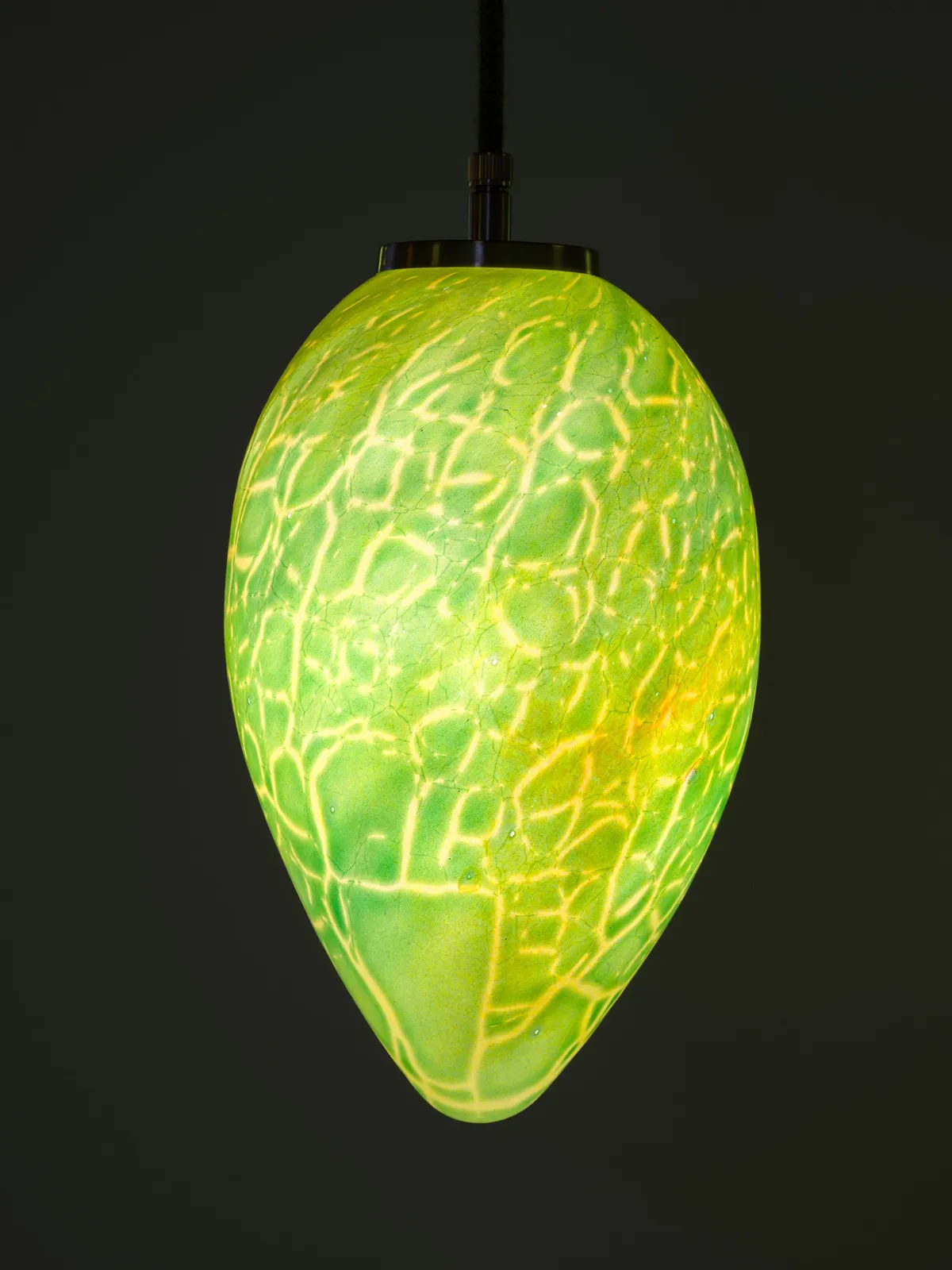 Slavs and Tatars lamp turned on