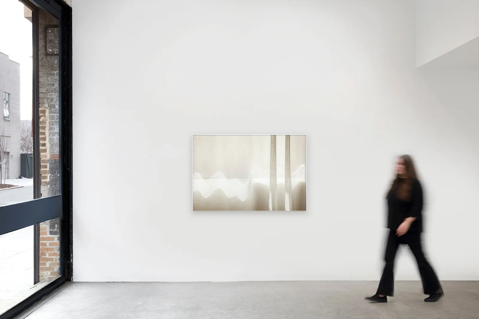 ... and to draw a bright white line with light (Untitled 11.3)