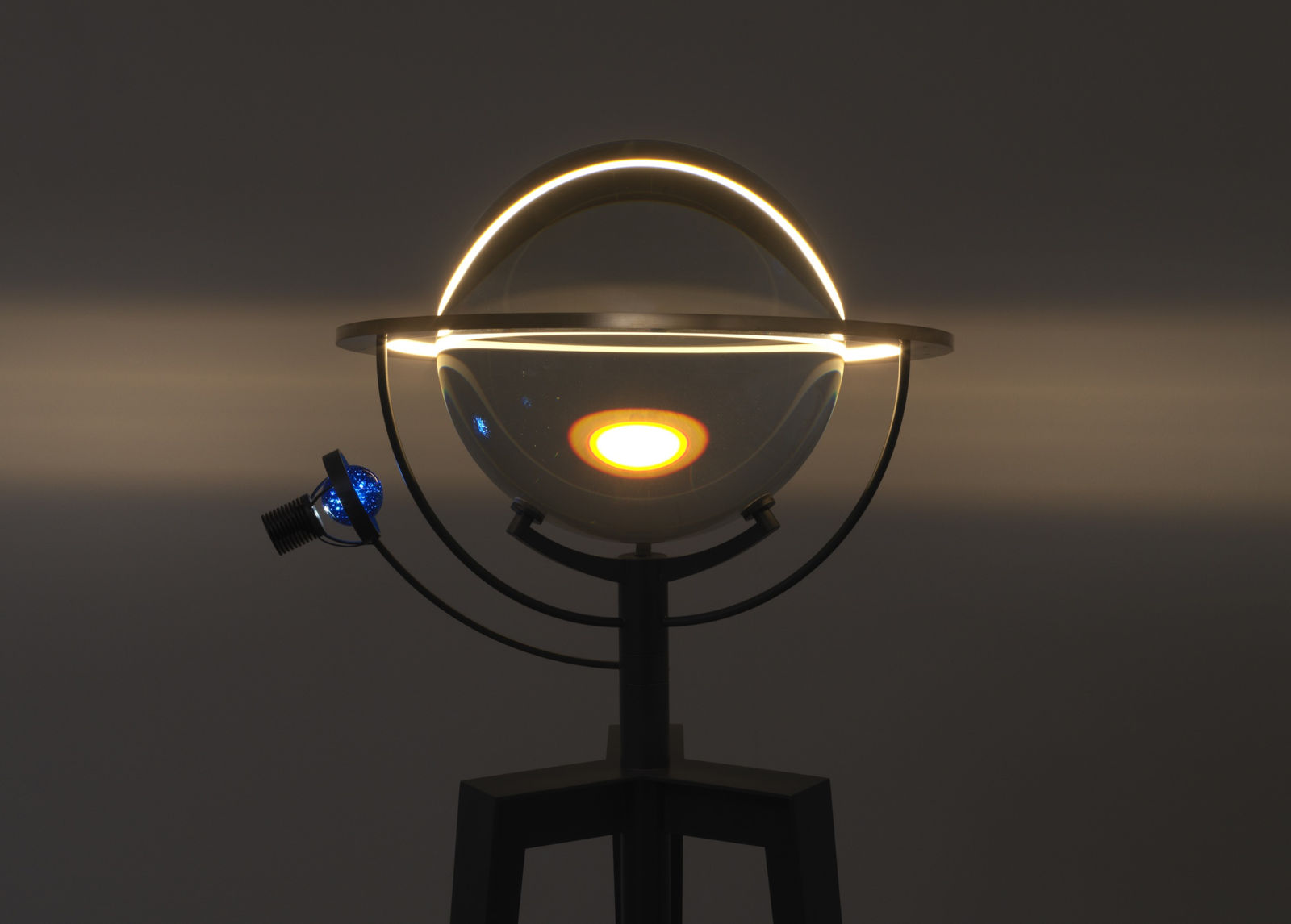 Olafur eliasson tripod with crystal spheres