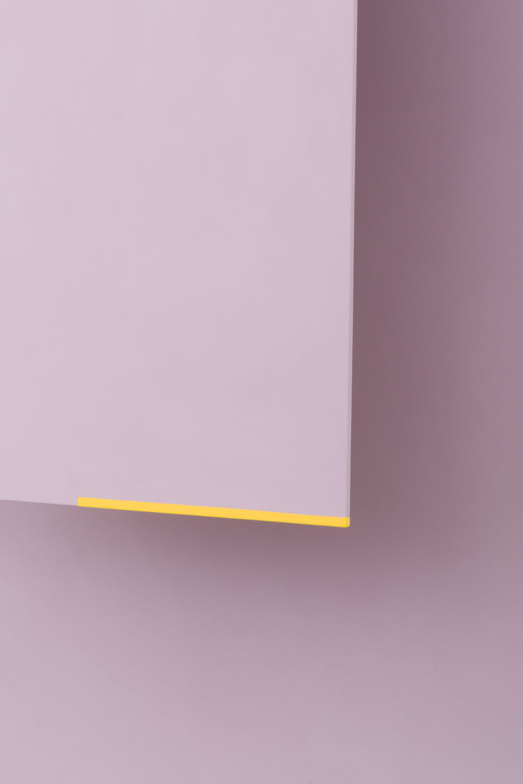 purple wave sculpture