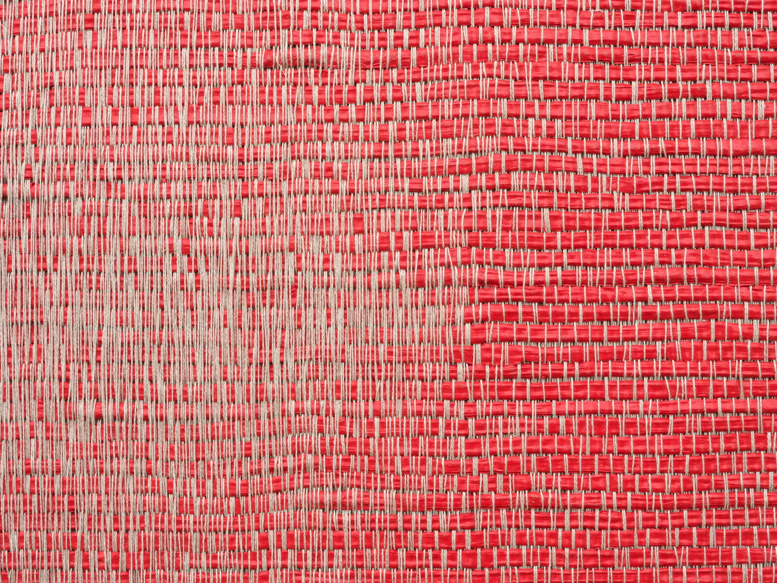 Image of Woven Projection as Weft, Cadmium Red Medium #6
