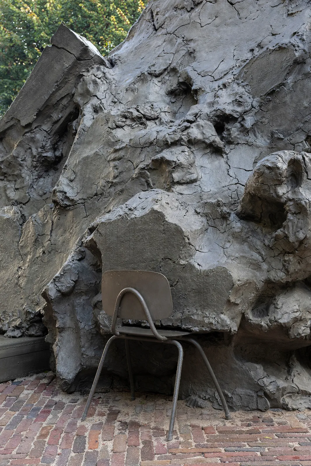 Mark Mander sculpture at Noordbrabants Museum, Netherlands