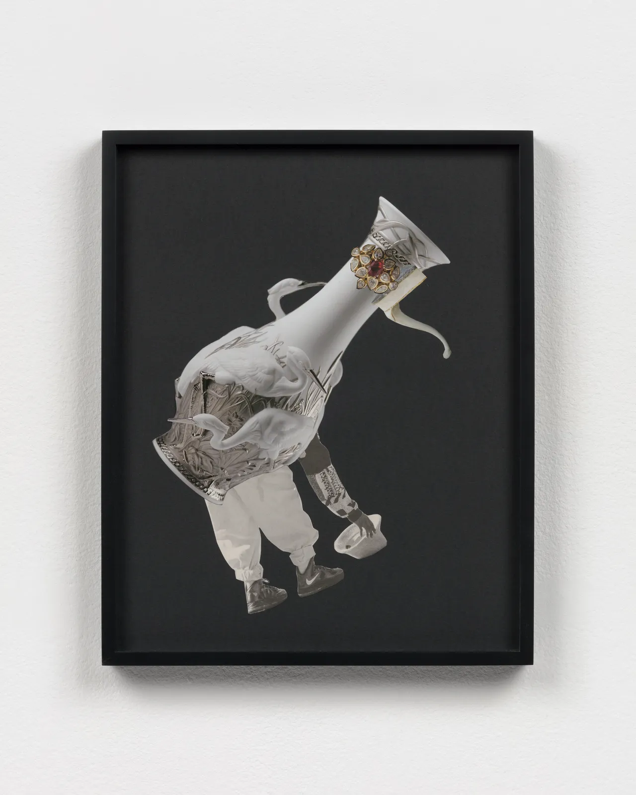 Image of Catachresis on paper #77 (boca de jarro, face of the crystal, leg of the table, ala del sombrero, tongue of the shoe)