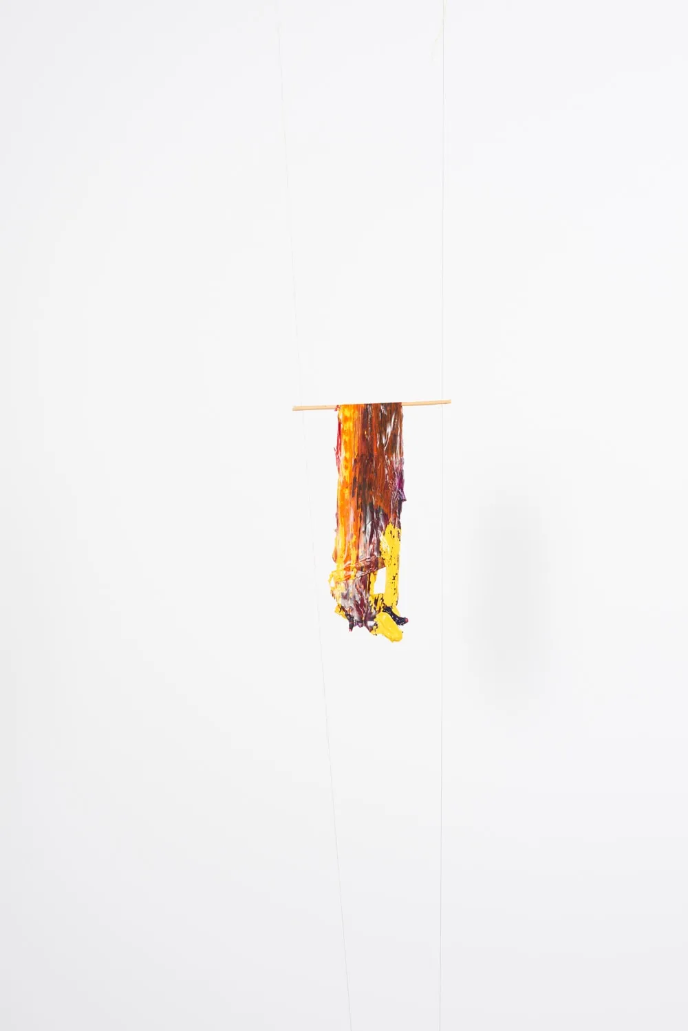 Image of Storm with Paint Hanging (Fragment Series).Image of Storm with Paint Hanging (Fragment Series).