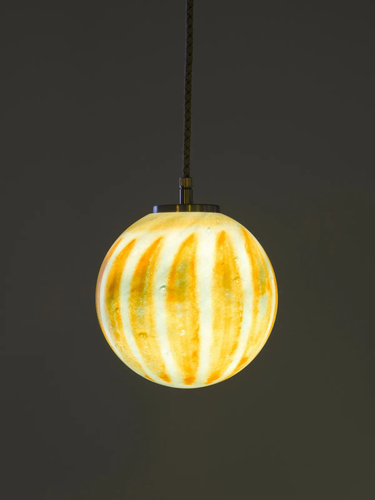 Slavs and Tatars lamp turned on