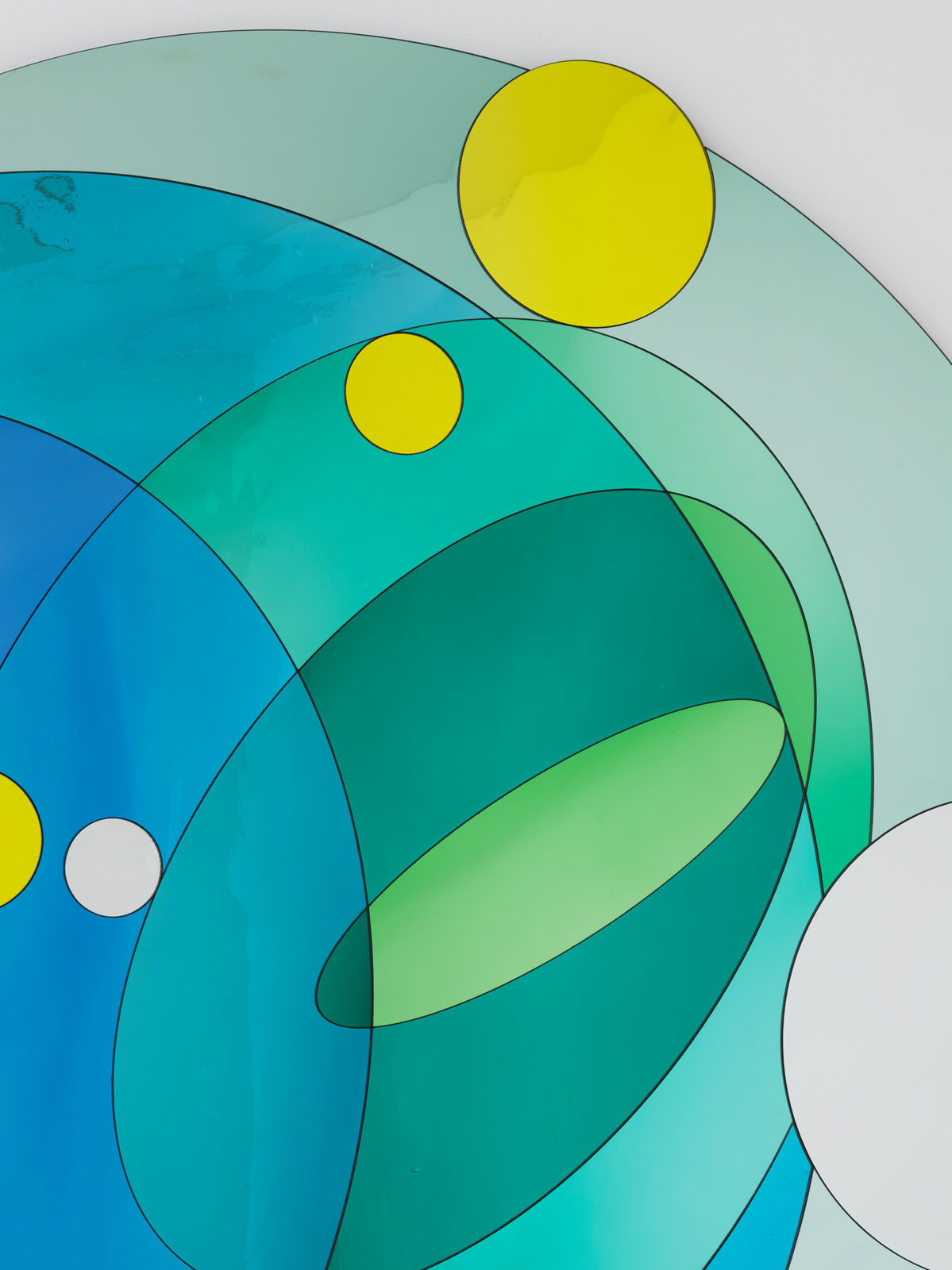 Image of The ocean surface flare.