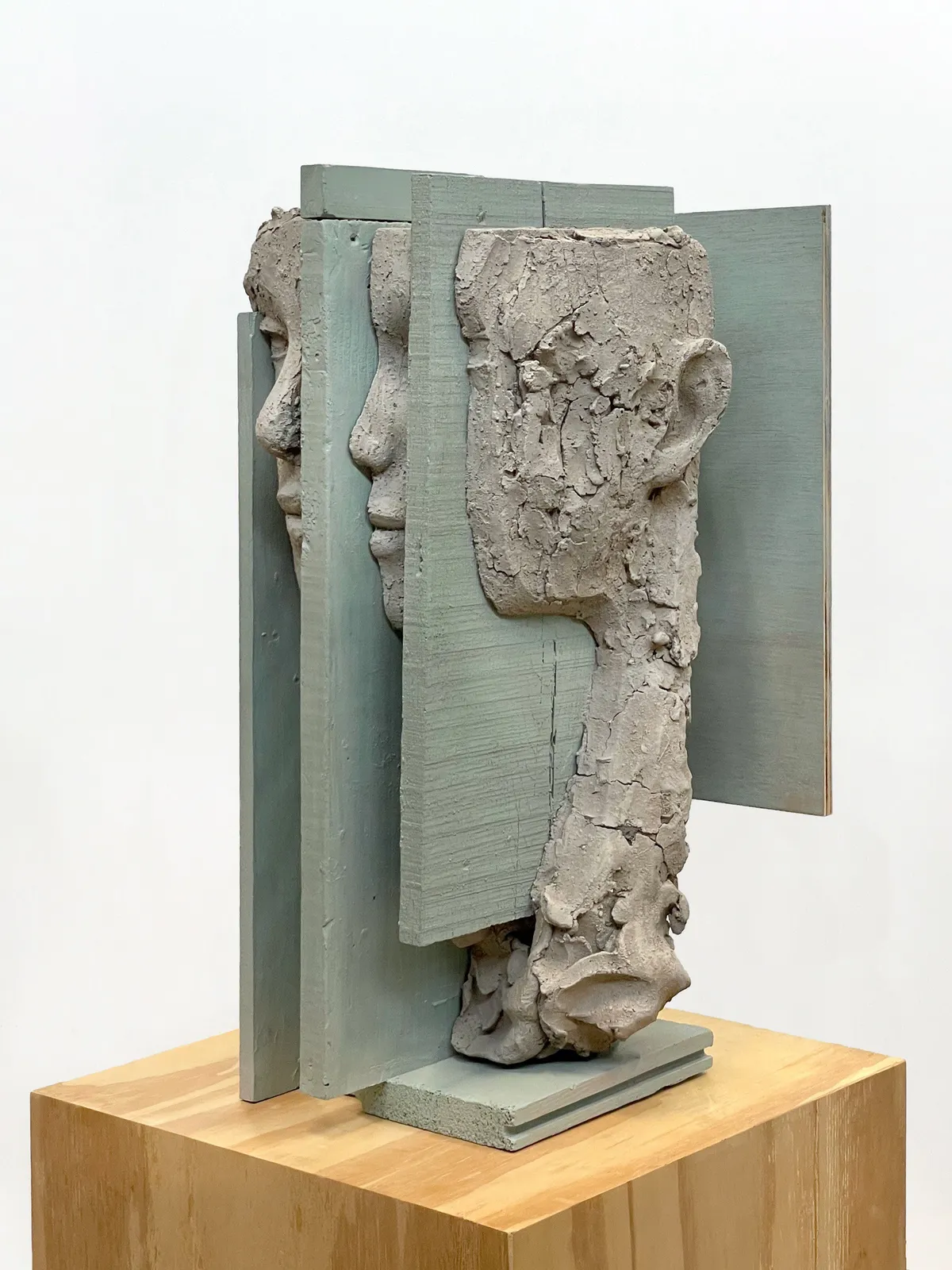 Mark Mander's head sculpture