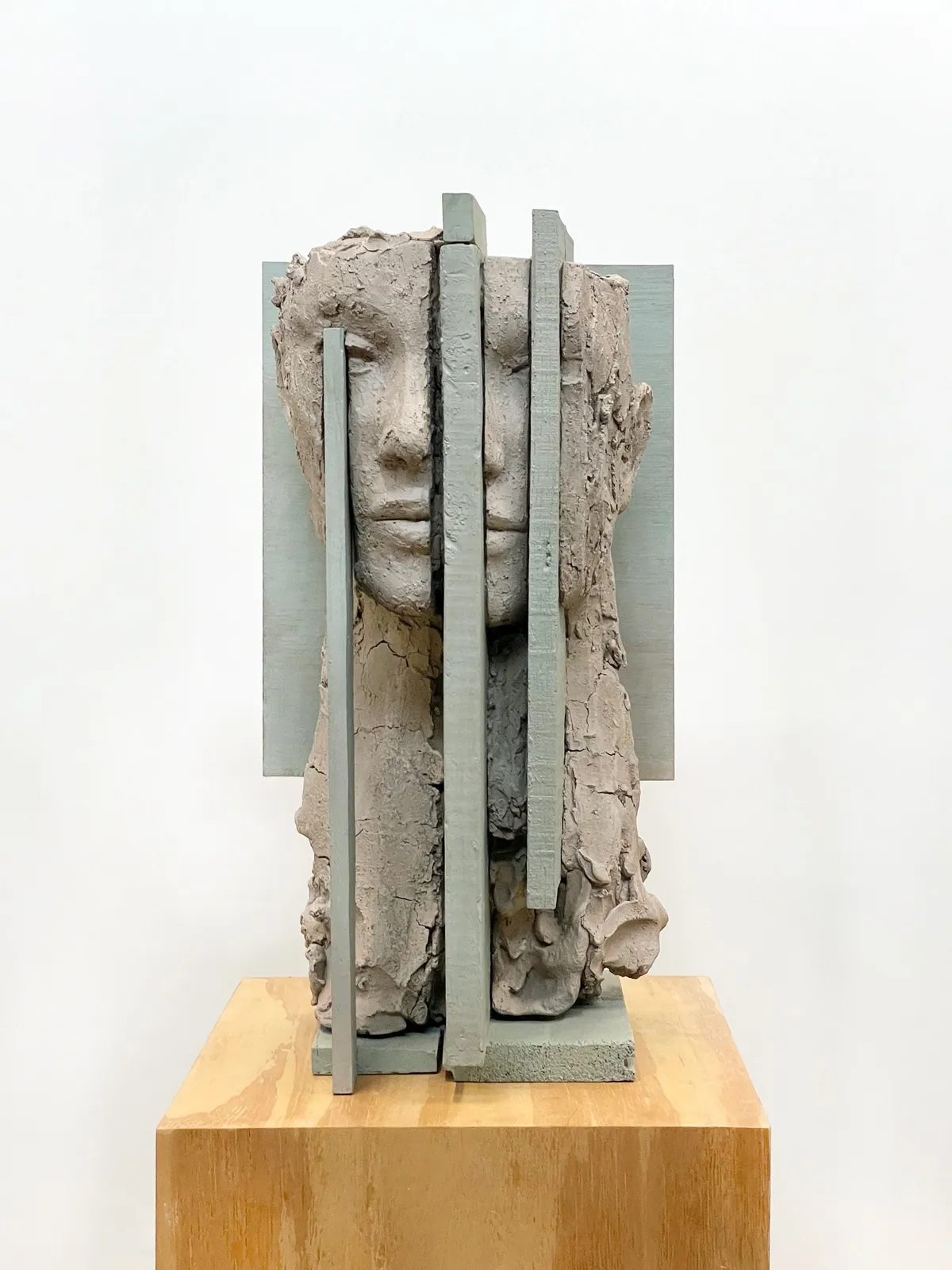 Mark Mander's head sculpture