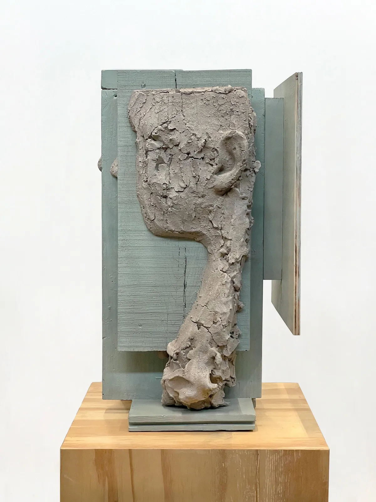 Mark Mander's head sculpture