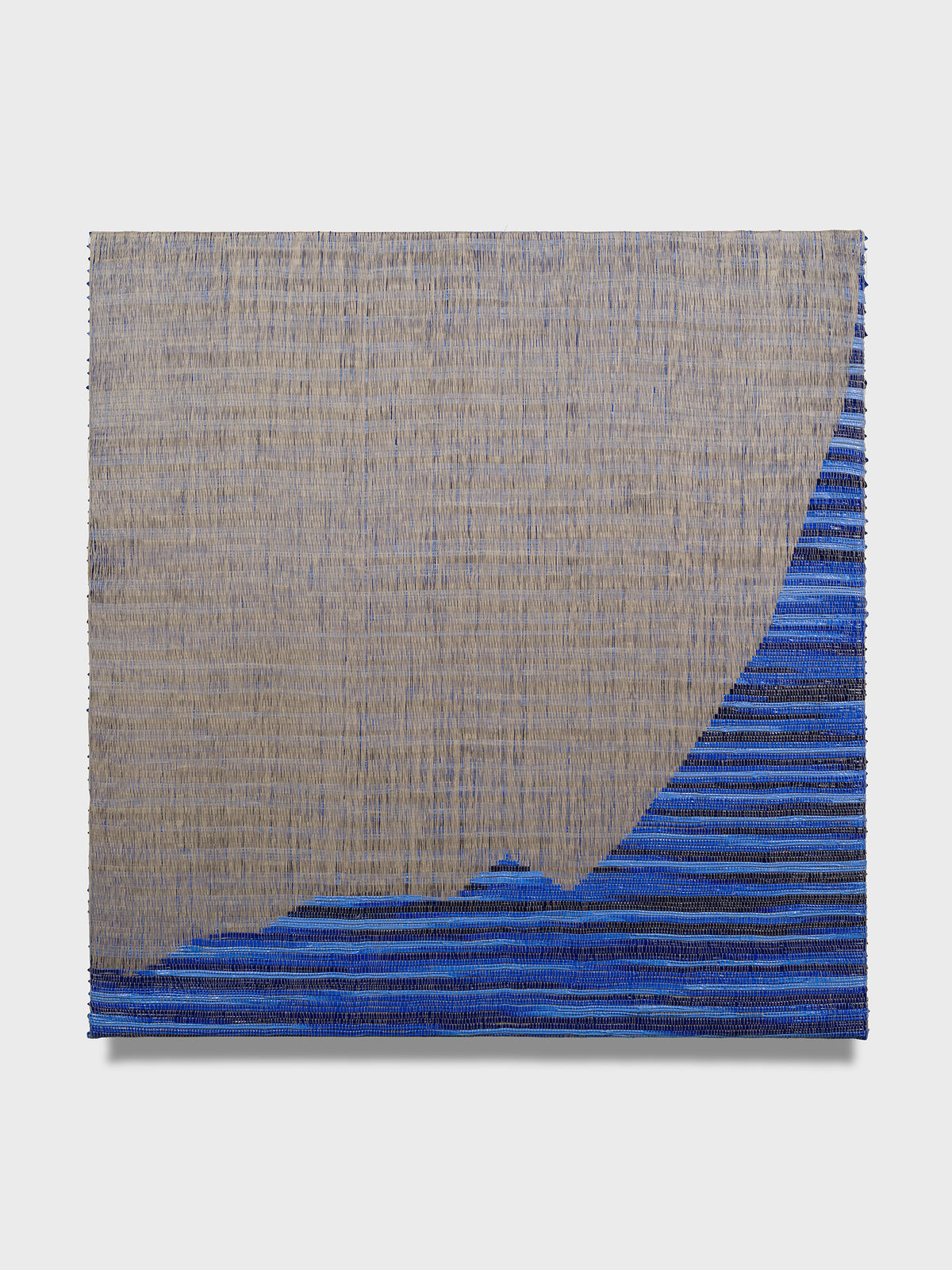 Image of Saban's Woven acrylic painting.