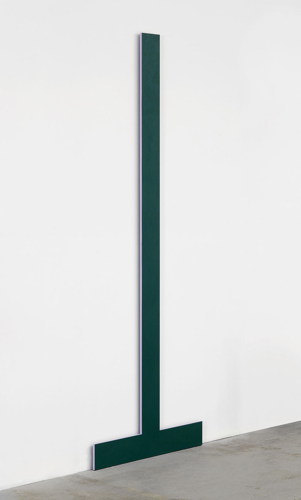 Lisa Williamson Green and purple sculpture alternate view