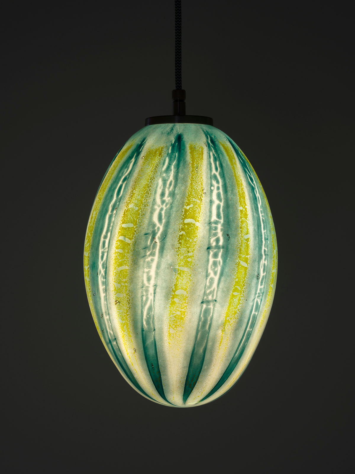 Slavs and Tatars lamp turned on